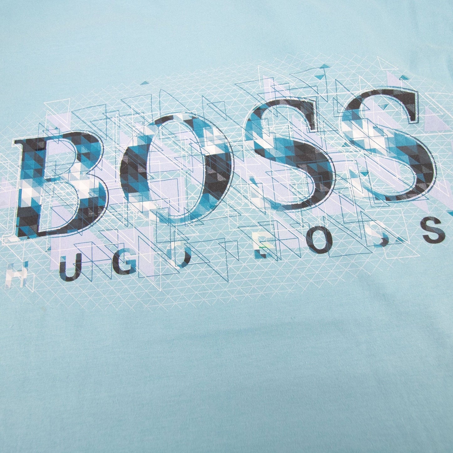 Hugo Boss Triangle Logo Tee 8 Turquoise SA30