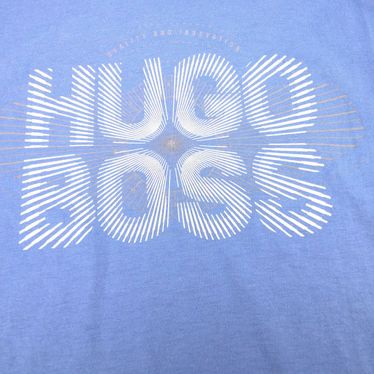Hugo Boss Tee 2 Logo T Shirt Sky Blue SA30