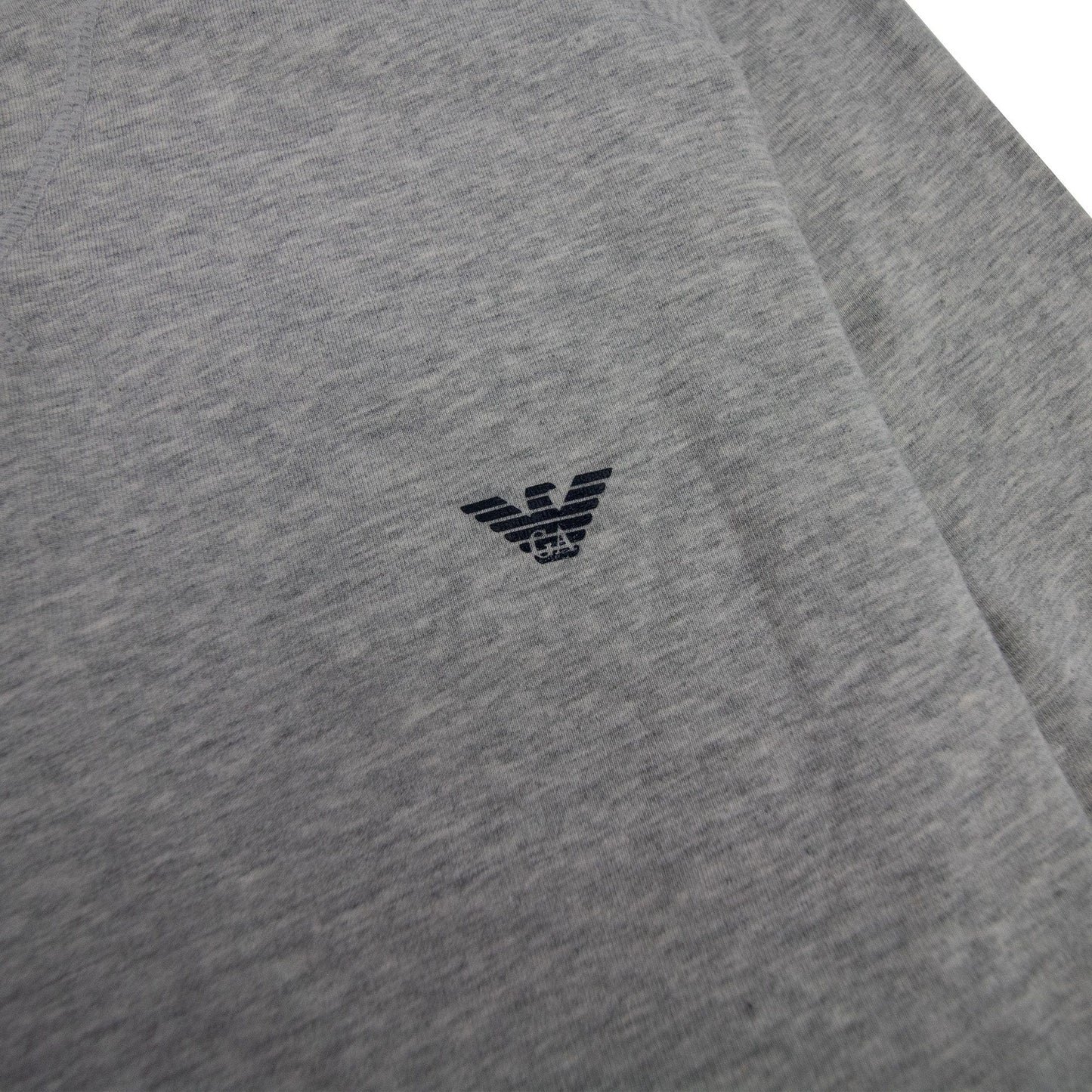 Emporio Armani Eagle Logo Light Fleece Sweatshirt Light Grey SA30