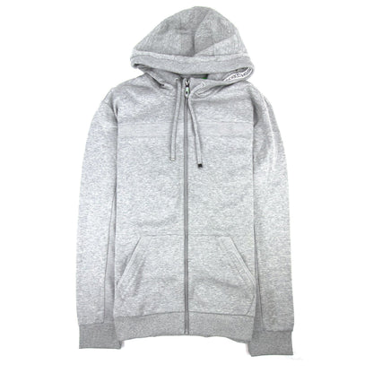 Hugo Boss Saggy Zip Up Hoodied Sweatshirt Grey 059 SA30