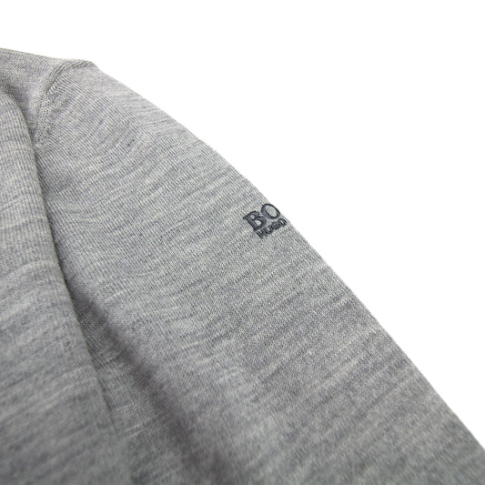 Hugo Boss Rando Fw15 Crew Neck Sweatshirt Gray 059 SA30