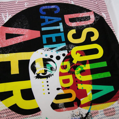Dsquared2 Caten Brothers Logo T Shirt White SA30