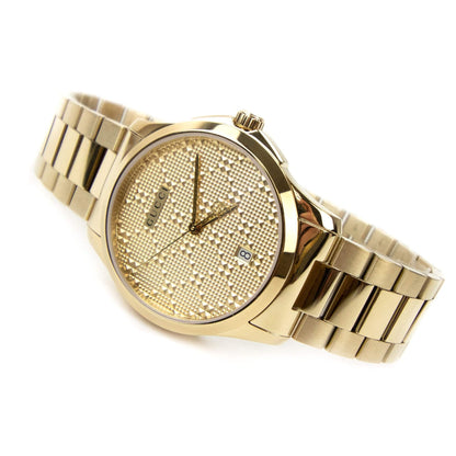 Gucci G-timeless Patterned Dial Bracelet Watch