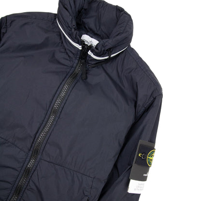 Stone Island 40523 Garment Dyed Crinkle Reps Jacket Navy V0020
