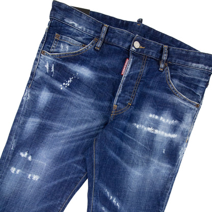 Dsquared2 Medium Wash Cool Guy Jeans Blue