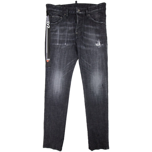 Dsquared2 Side Zip Cool Guy Jean Dark Denim