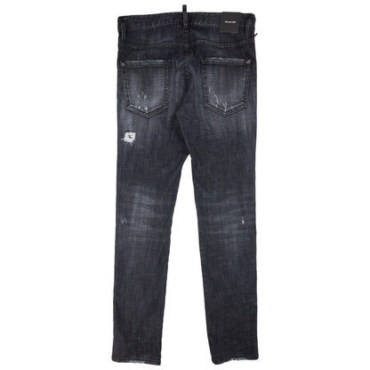 Dsquared2 Side Zip Cool Guy Jean Dark Denim