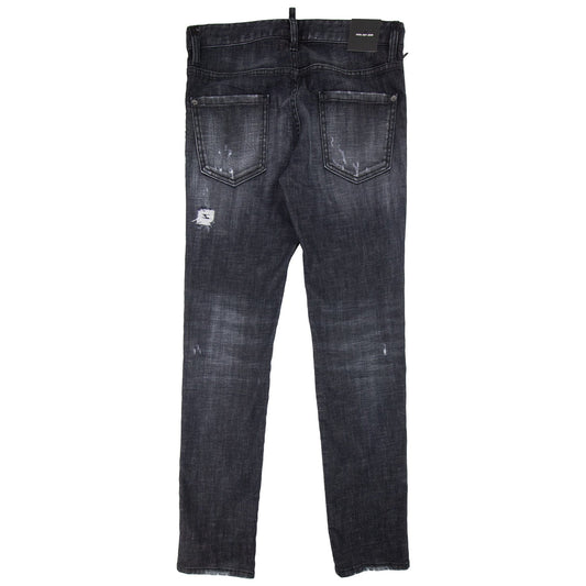 Dsquared2 Side Zip Cool Guy Jean Dark Denim