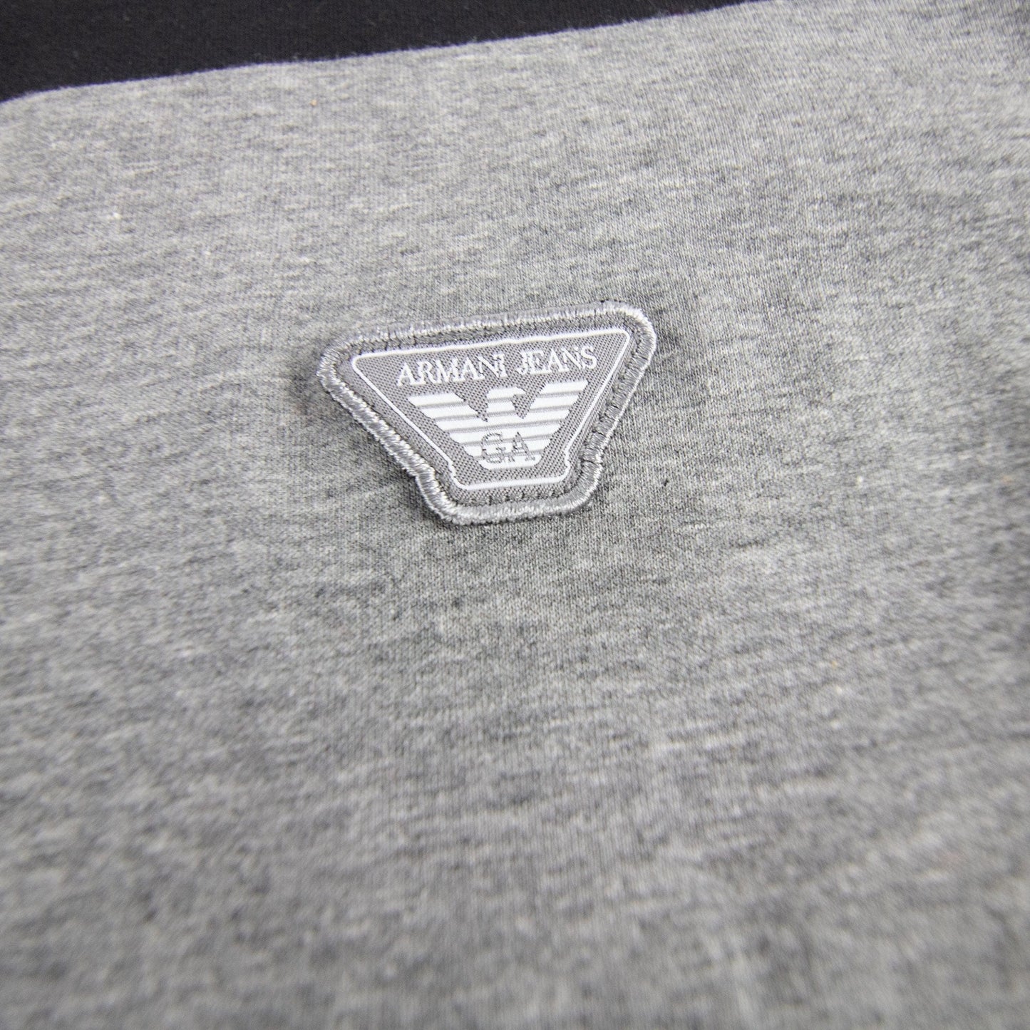 Armani Jeans Eagle Logo Metal Studs Shirt Black