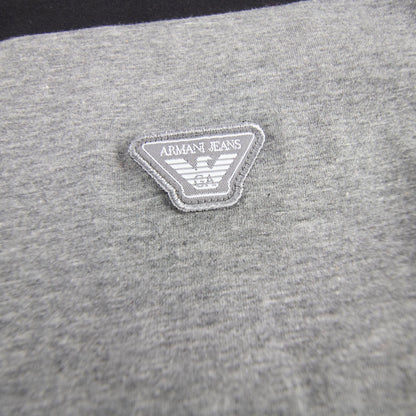 Armani Jeans Eagle Logo Metal Studs Shirt Black