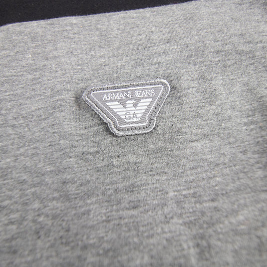 Armani Jeans Eagle Logo Metal Studs Shirt Black