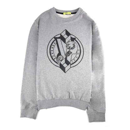 Versace Jeans Logo Light Fleece Sweatshirt Grey