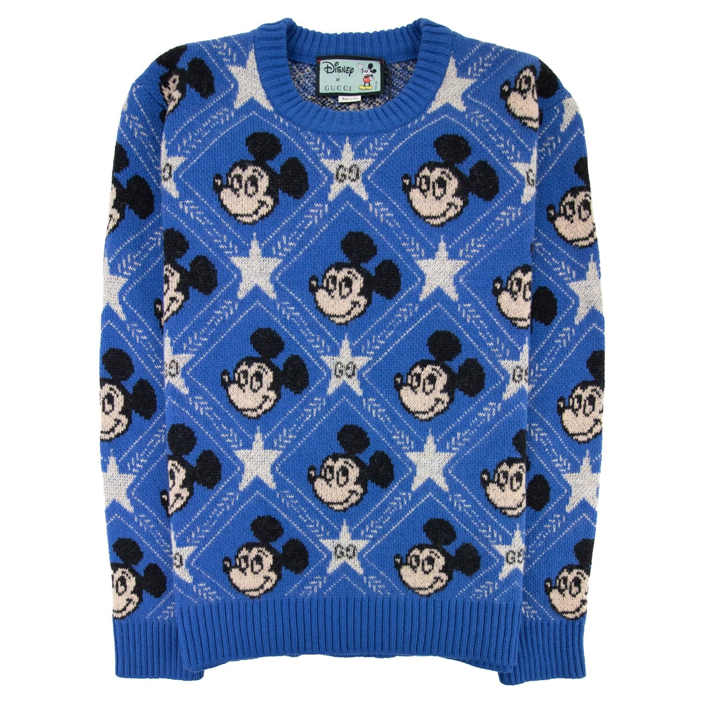 Gucci Disney X Gucci Wool Jumper Blue