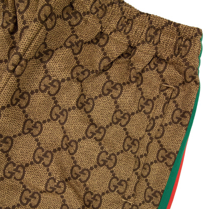 Gucci Gg Technical Jersey Track Bottoms Beige