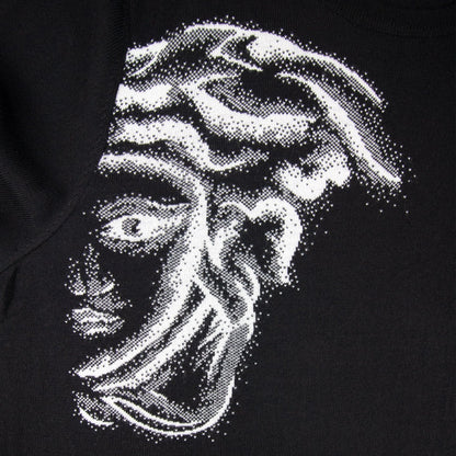 Versace Collection Fantasia Medusa Knitted Jumper Black