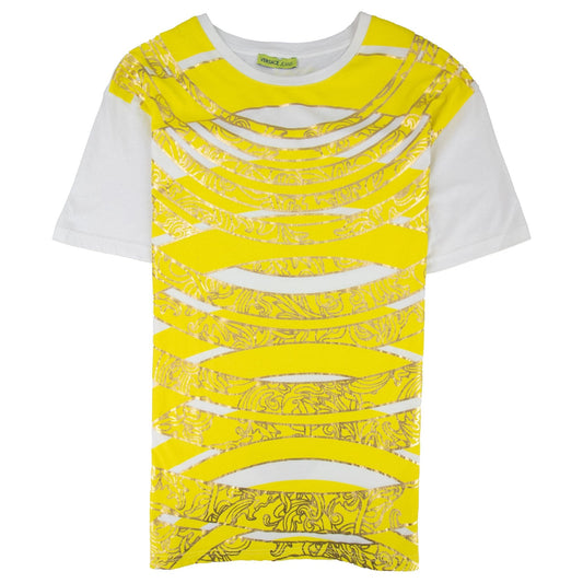 Versace Jeans M/c Printed T Shirt White
