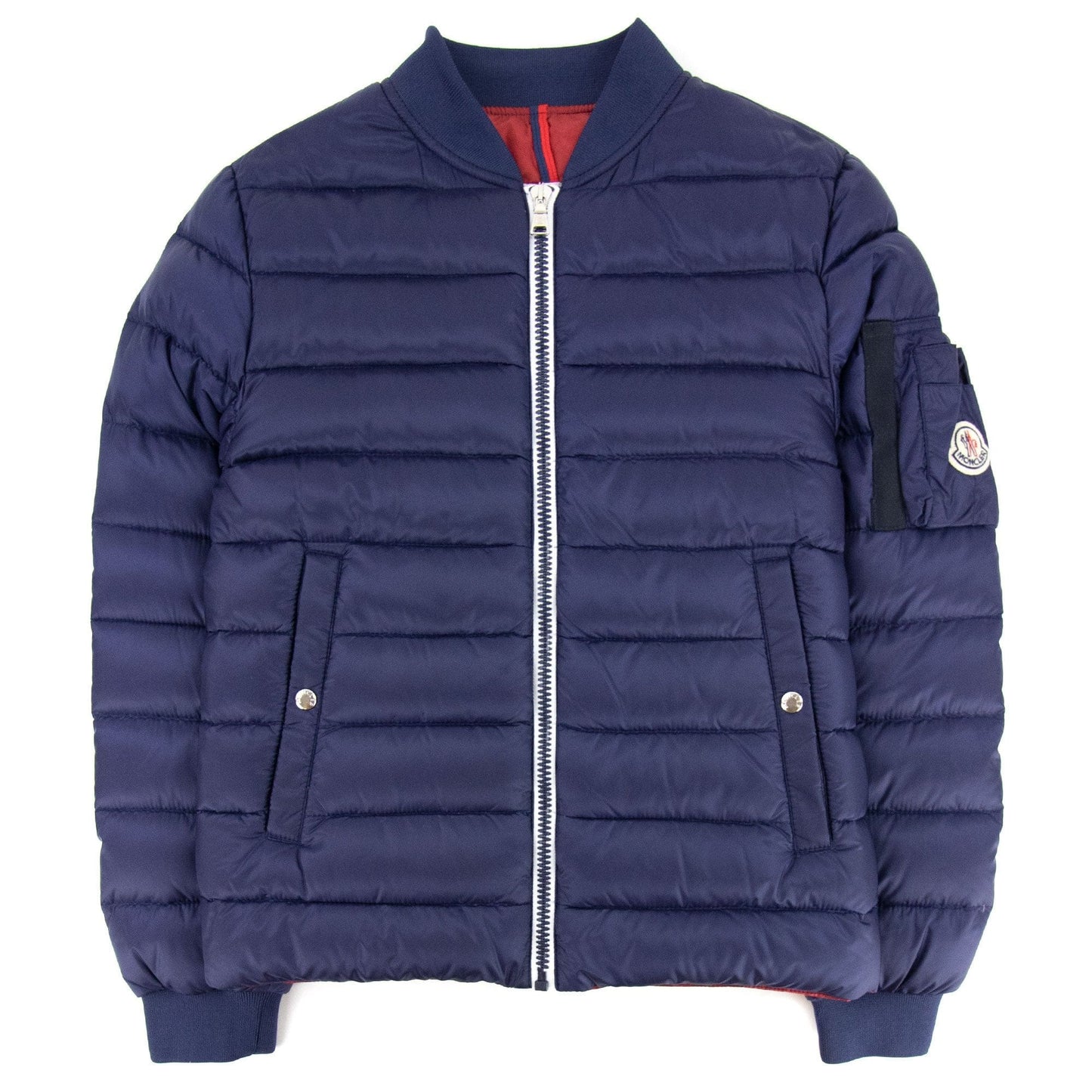 Moncler Junior Aidan Down Jacket Navy Blue