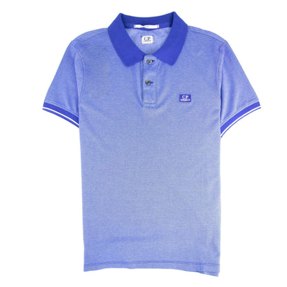 CP Company Tacting Short Sleeve Polo Elec Blue