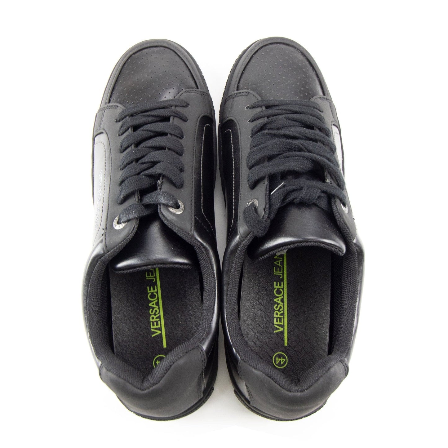 Versace Jeans Logo Casual Low Trainer Black