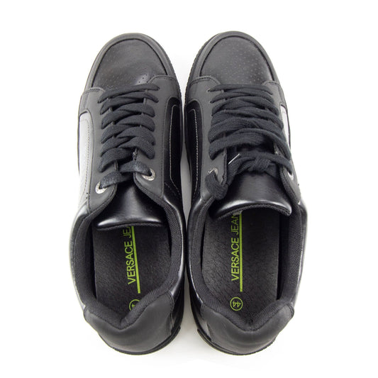 Versace Jeans Logo Casual Low Trainer Black
