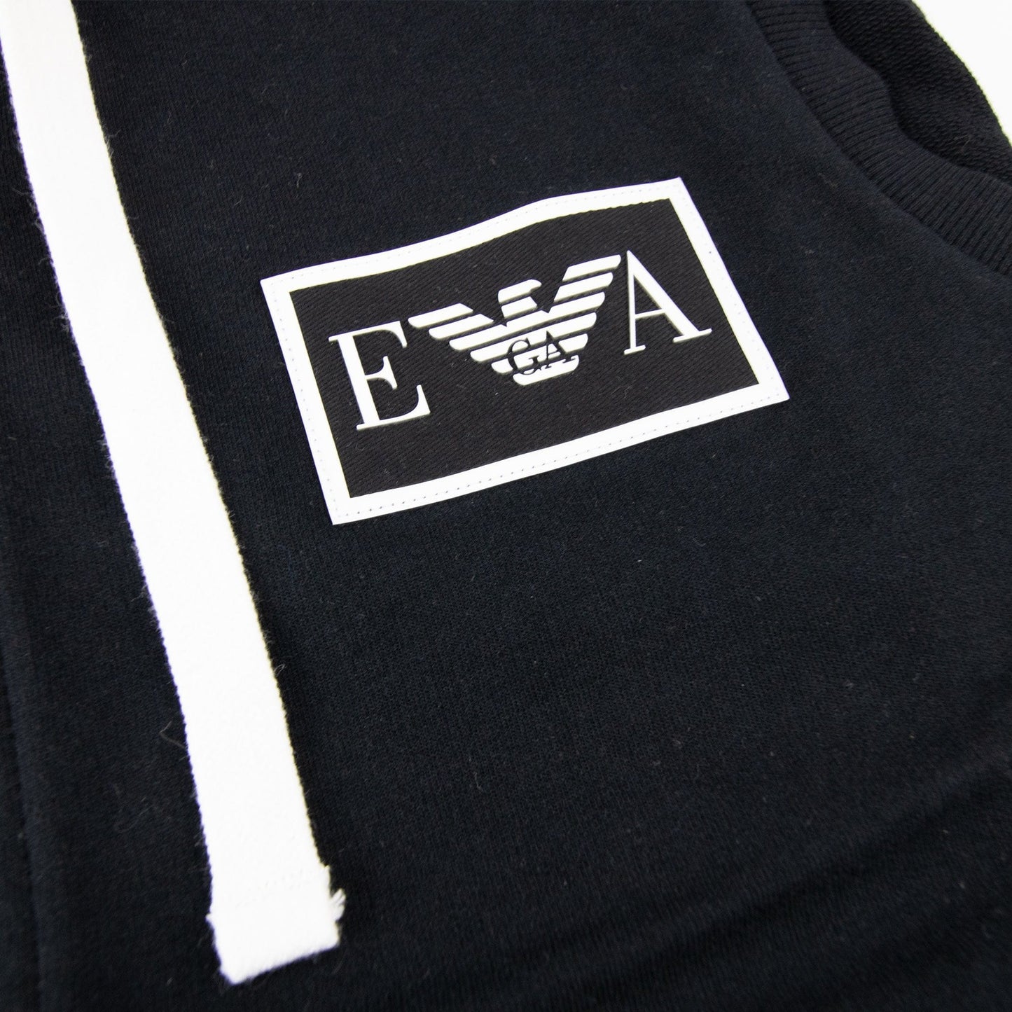 Emporio Armani Ea Sleevless Hooded Sweater Black