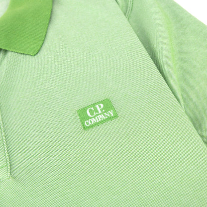 CP Company Tacting Short Sleeve Polo Dark Green