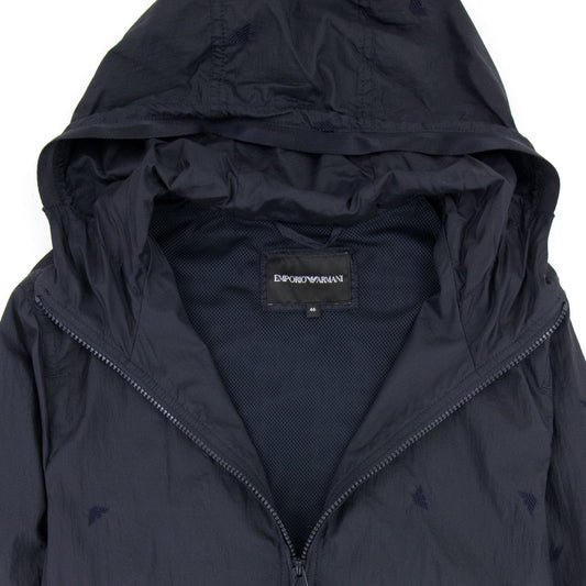 Emporio Armani Blouson Out Wear Jacket Navy Blue