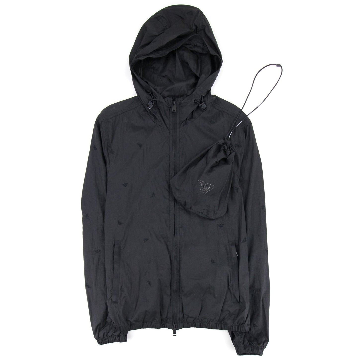 Emporio Armani Blouson Out Wear Jacket Black