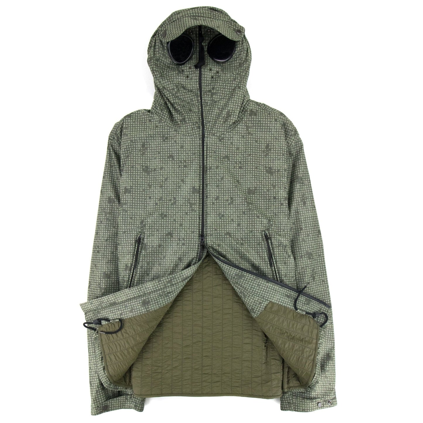 Cp Company Camouflage Limited Edition Goggle Jacket Camo