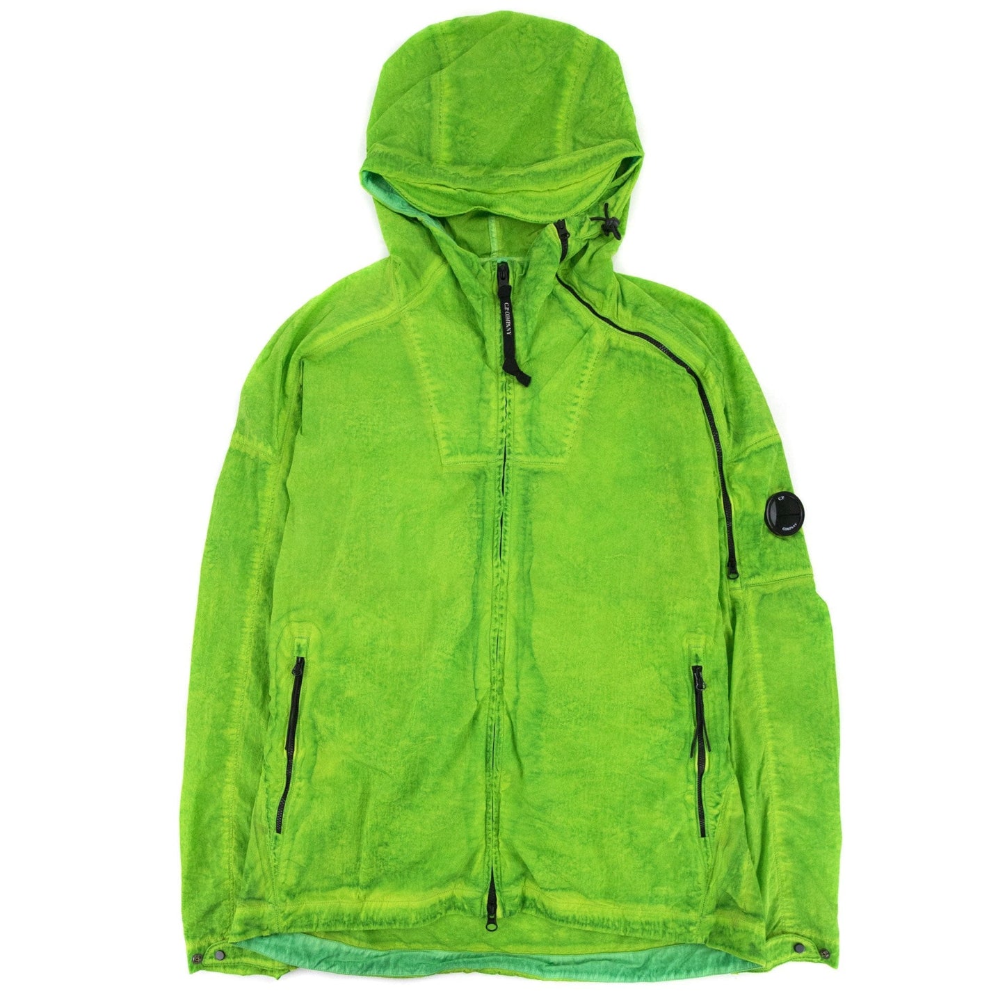 Cp Company Chrome Re-colour Jacket Lime Green