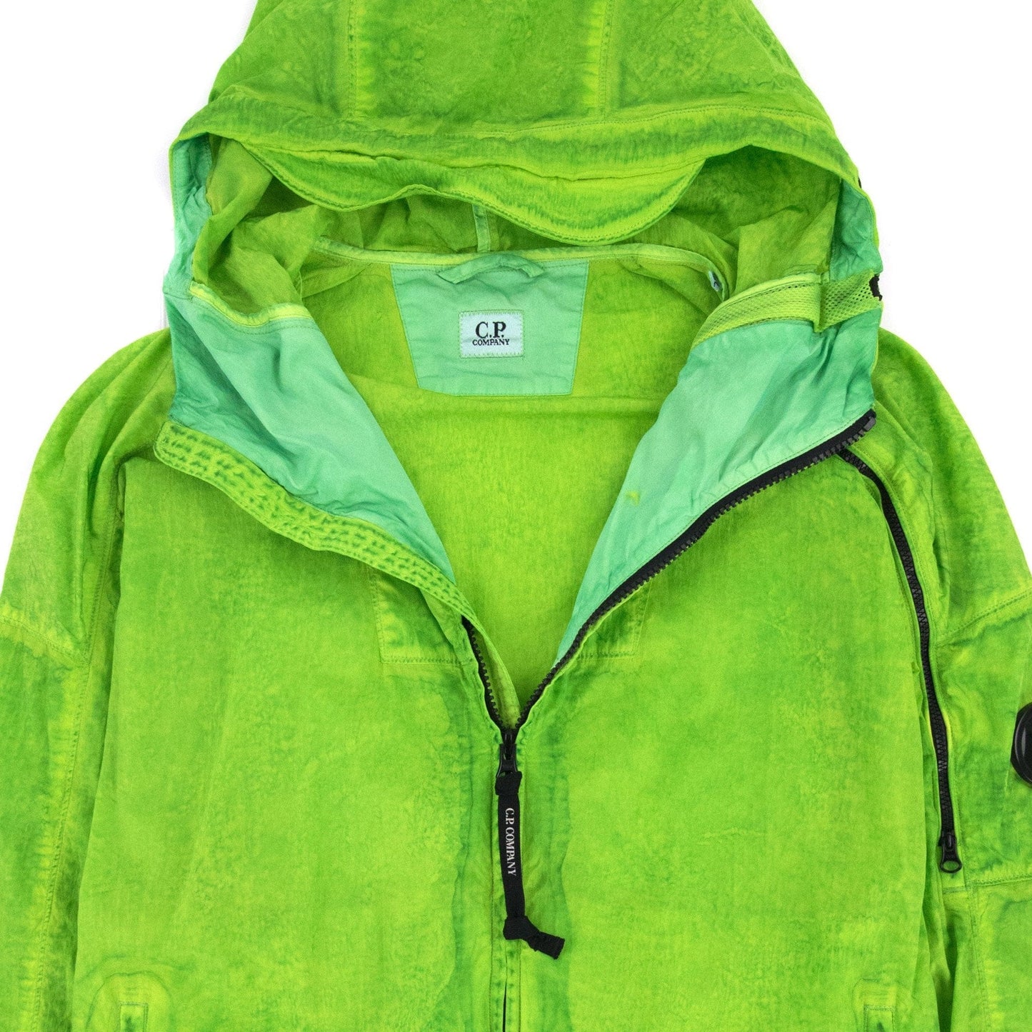 Cp Company Chrome Re-colour Jacket Lime Green