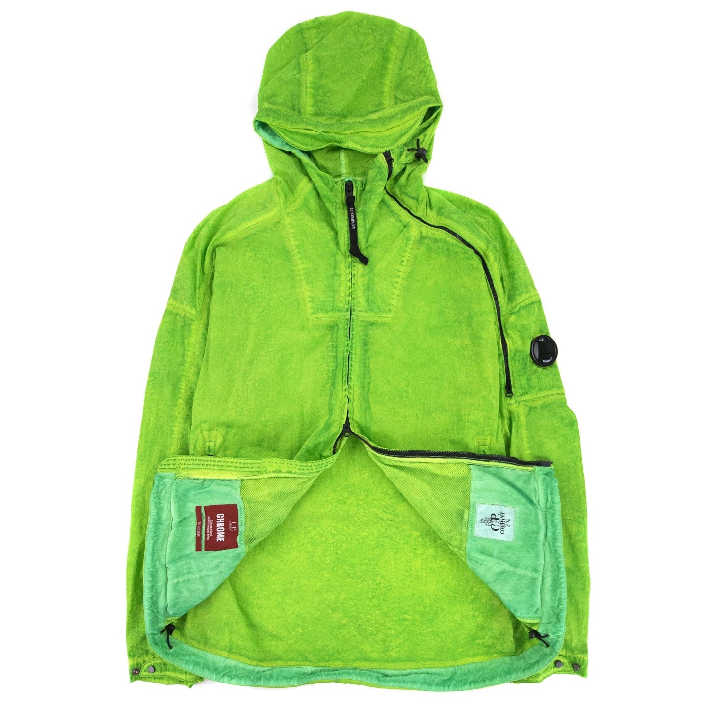 Cp Company Chrome Re-colour Jacket Lime Green