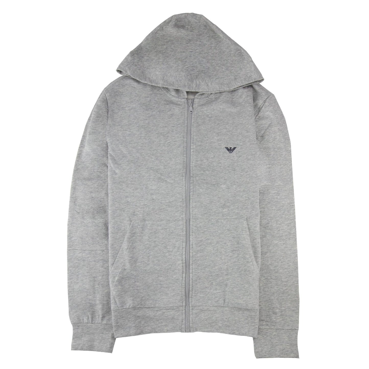 Emporio Armani Eagle Logo Tracksuit Top Light Grey