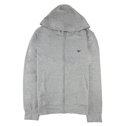 Emporio Armani Eagle Logo Tracksuit Top Light Grey