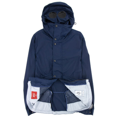 Cp Company Nycra Goggle And Watchviewer Jacket Navy