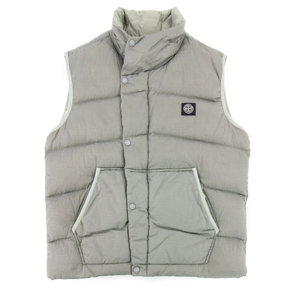 Stone Island Nylon Metal Ripstop Down Vest Grey