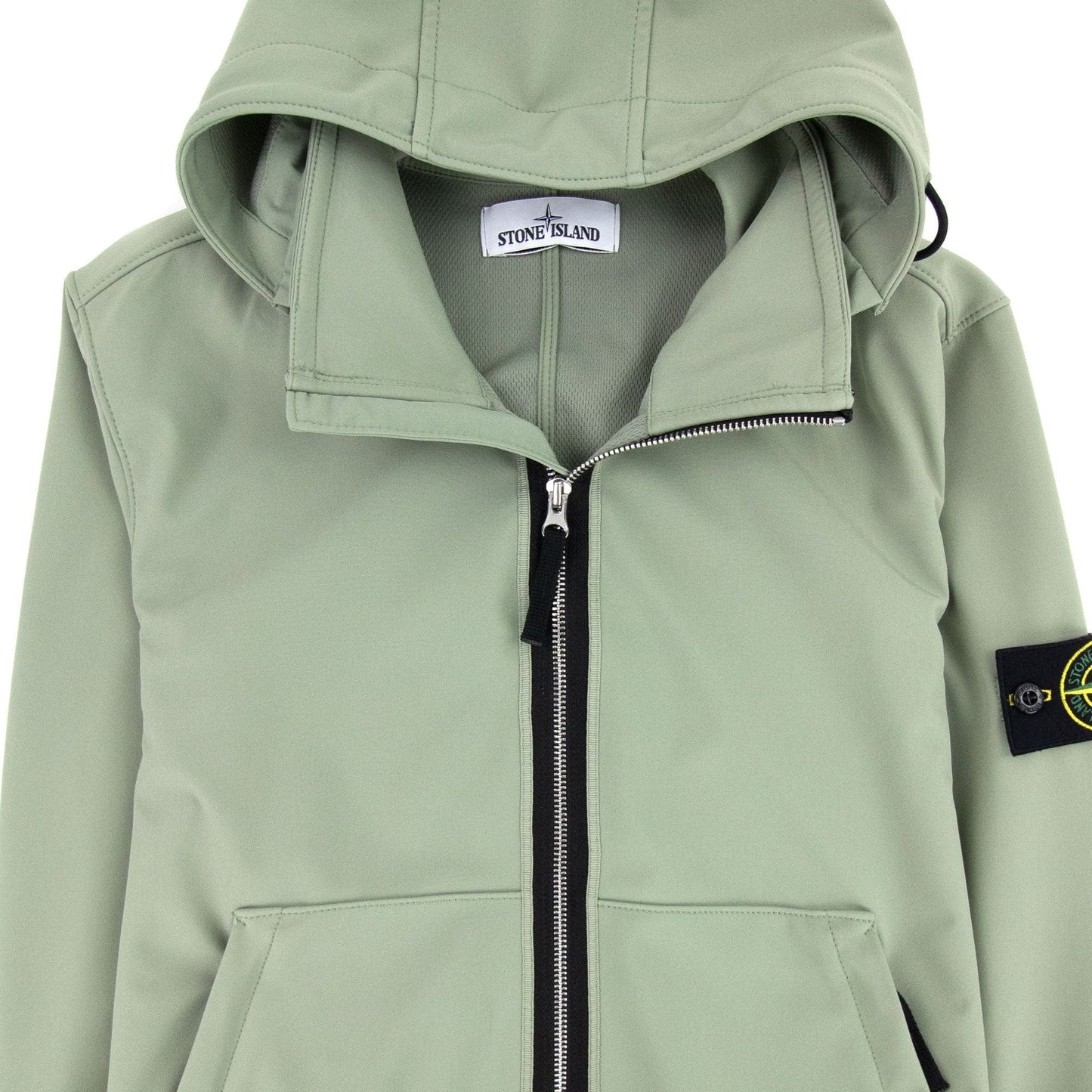 Stone Island Soft Shell-r Jacket Khaki
