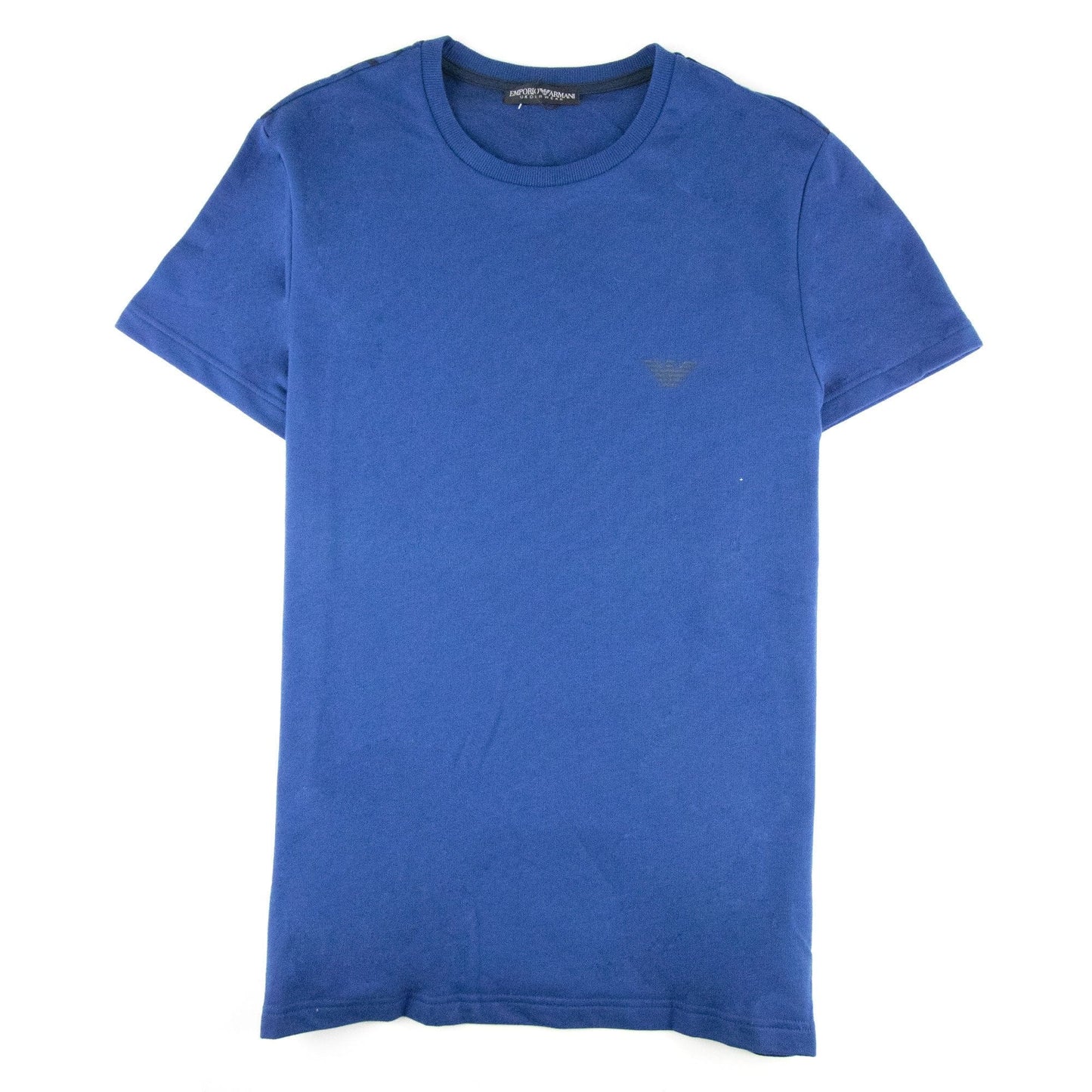 Emporio Armani Printed Logo S/s T-Shirt Blue