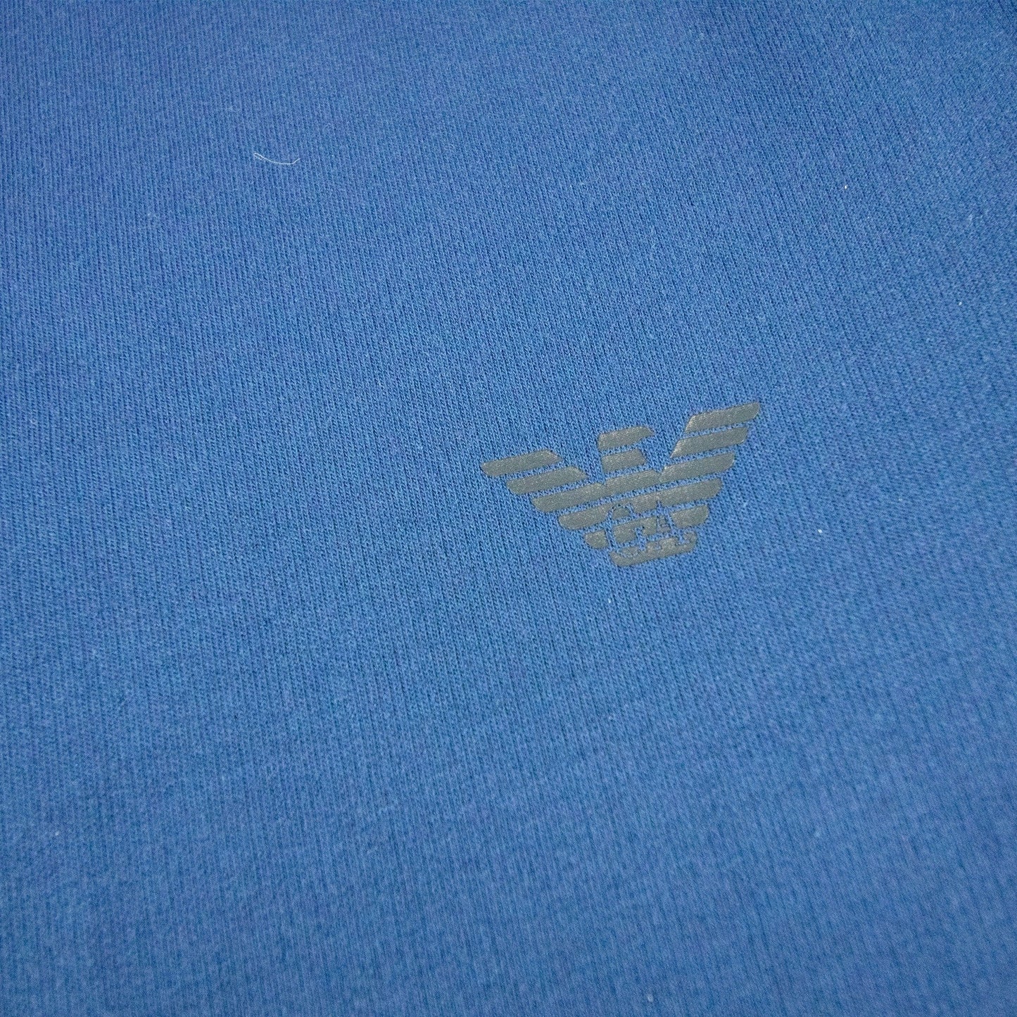 Emporio Armani Printed Logo S/s T-Shirt Blue