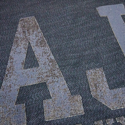 Armani Jeans Logo Print Crewneck Sweatshirt Blue
