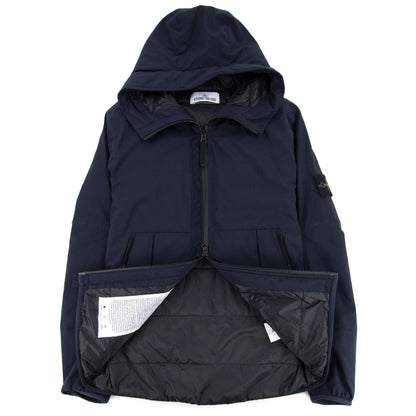Stone Island Soft Shell-r Primaloft Jacket Navy