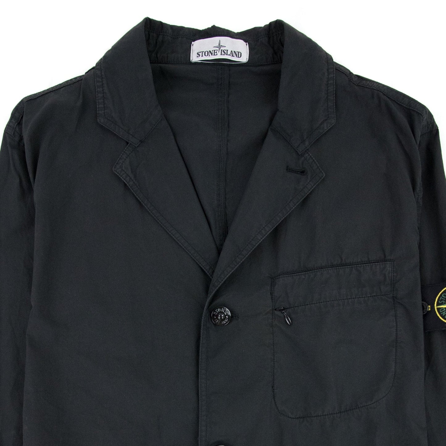 Stone Island Tela Paracadute Blazer Black V0029