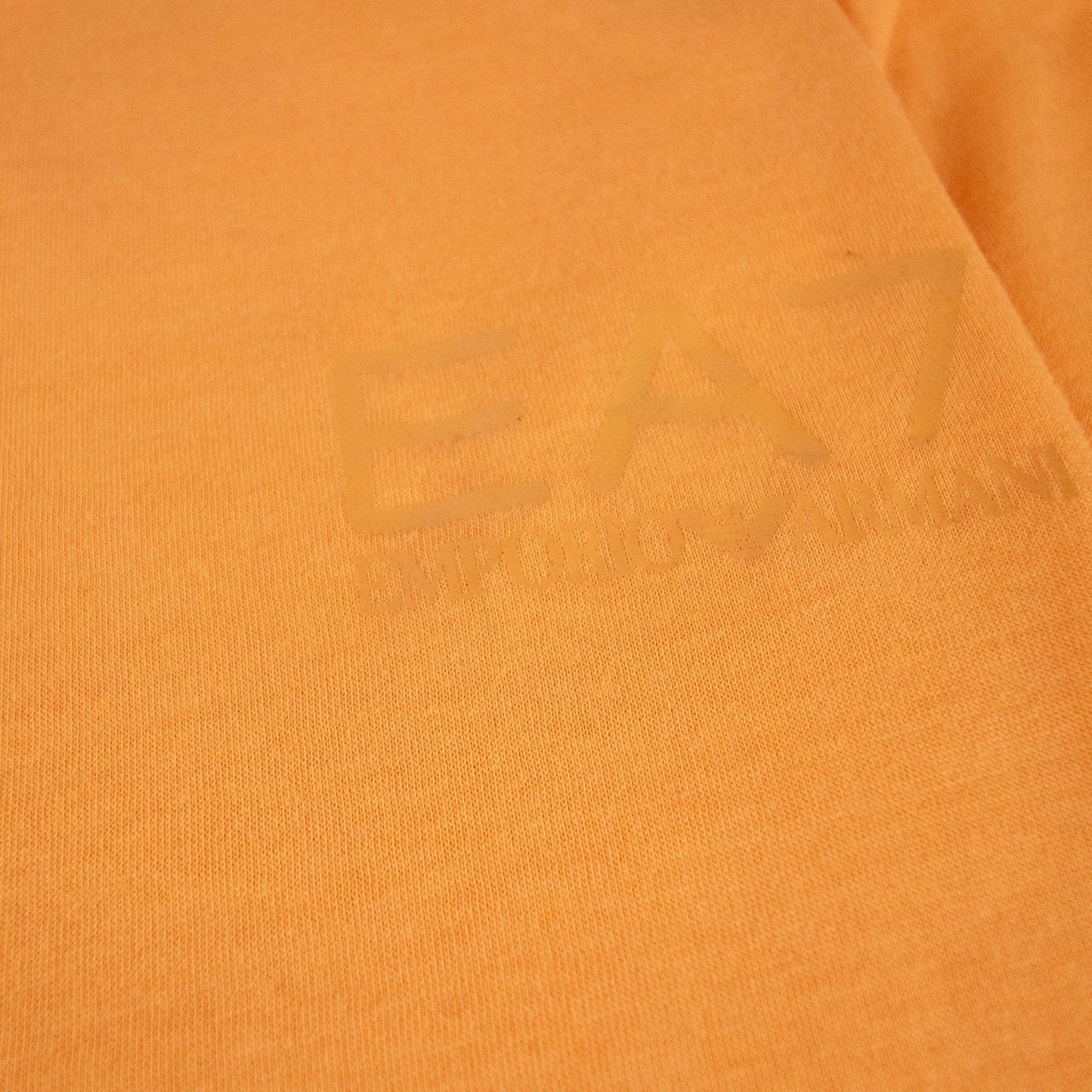 armani jeans  Train Basic Logo S/s T Shirt Orange