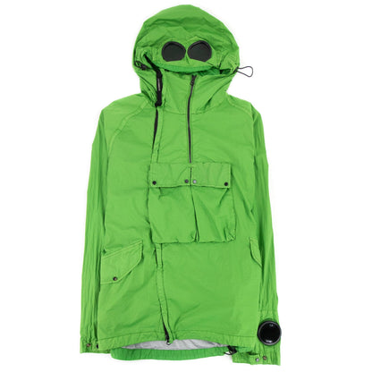 Cp Company Nyfoil Half Zip Jacket Green