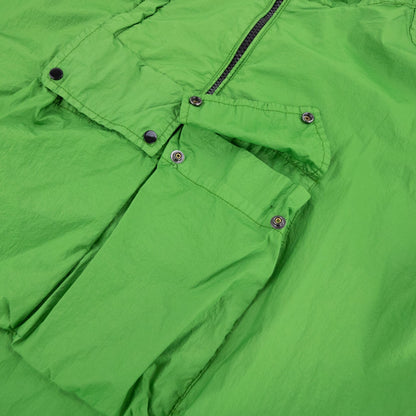 Cp Company Nyfoil Half Zip Jacket Green