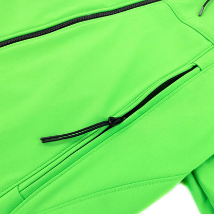 CP Company Soft Shell Goggle Jacket Lime Green