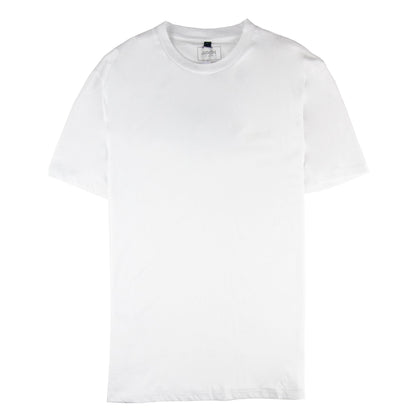 Armani Jeans Rubber Eagle Logo T Shirt White