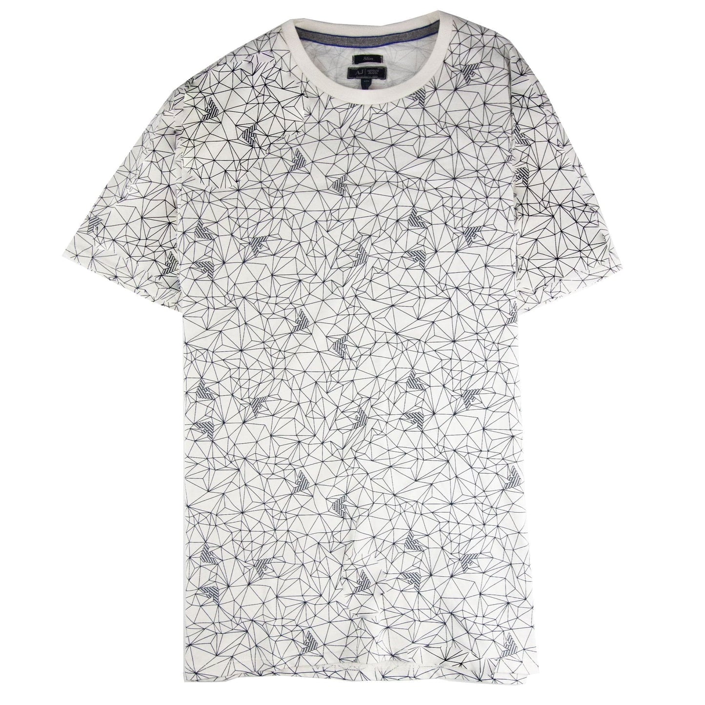 Armani Jeans Graphic Print T Shirt Fantasia
