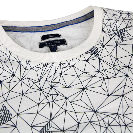 Armani Jeans Graphic Print T Shirt Fantasia