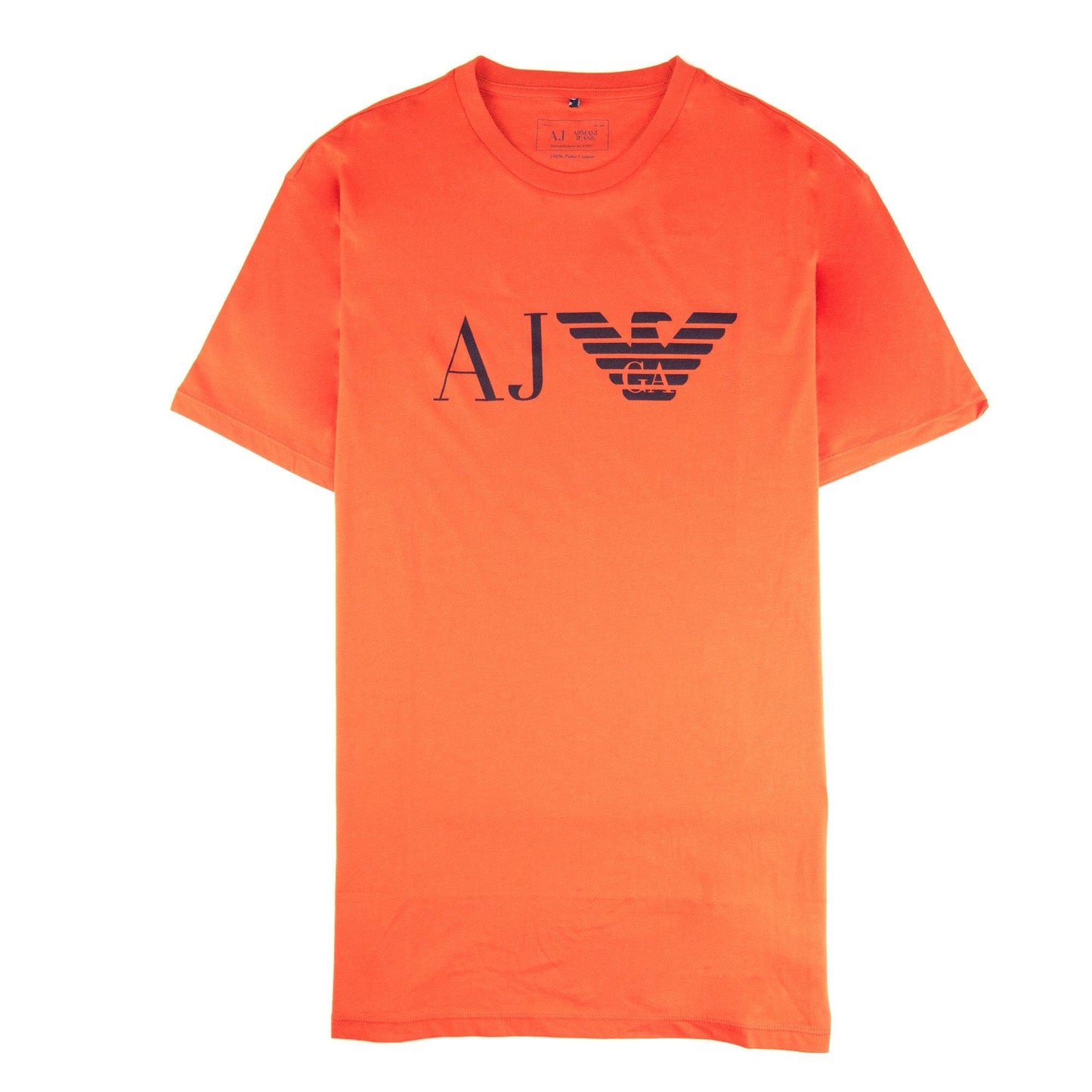 Armani Jeans Aj Eagle Logo T Shirt Rosso Red